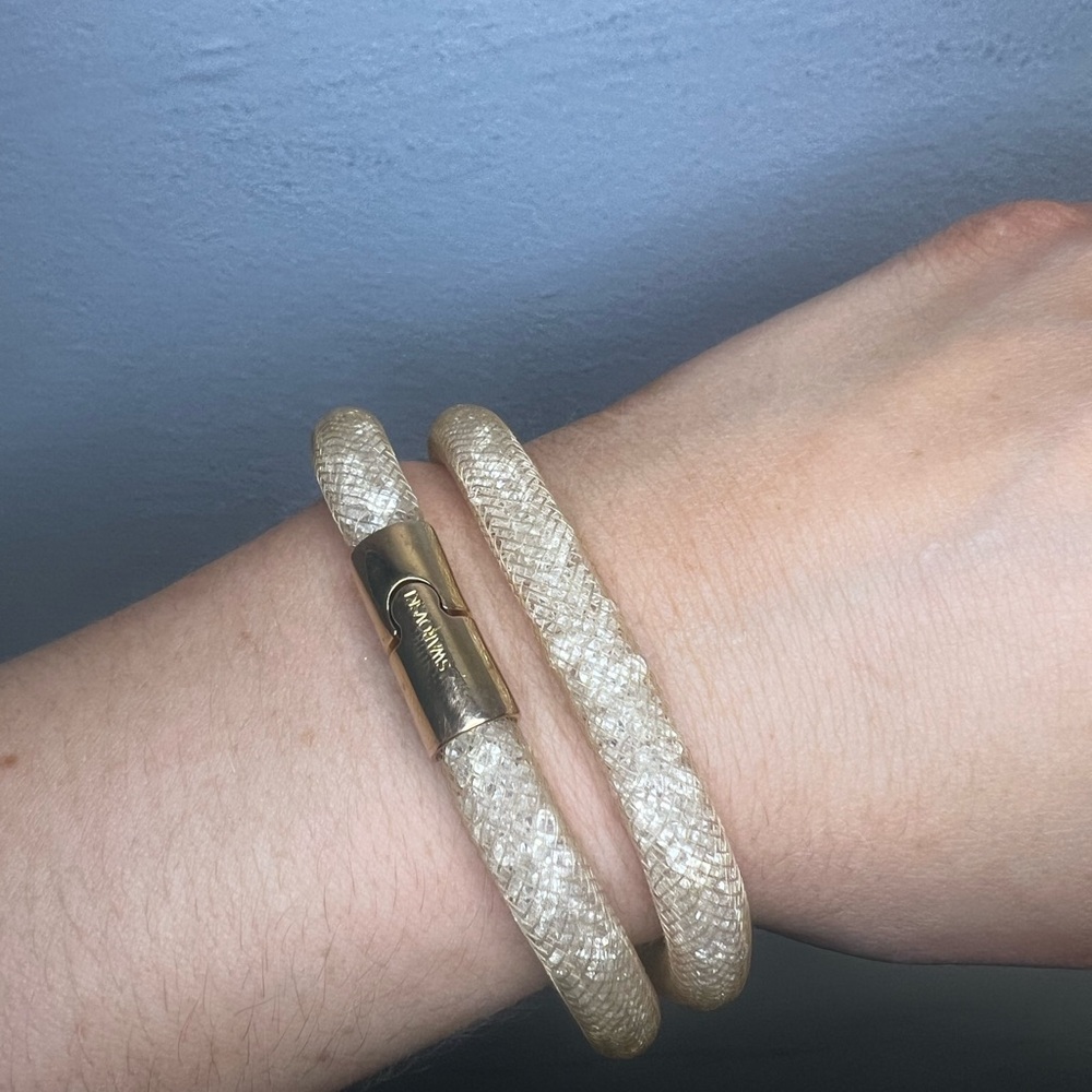 Swarovski Stardust Double Wrap Bracelet